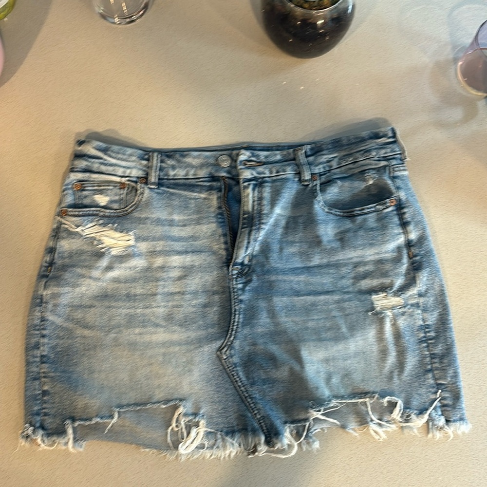 Size 16 American Eagle curvy high rise mini skirt